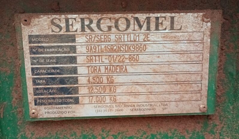 SEMI-REBOQUE TRITREM FLORESTAL SERGOMEL 2022/2022 full